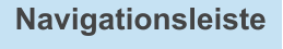 Navigationsleiste